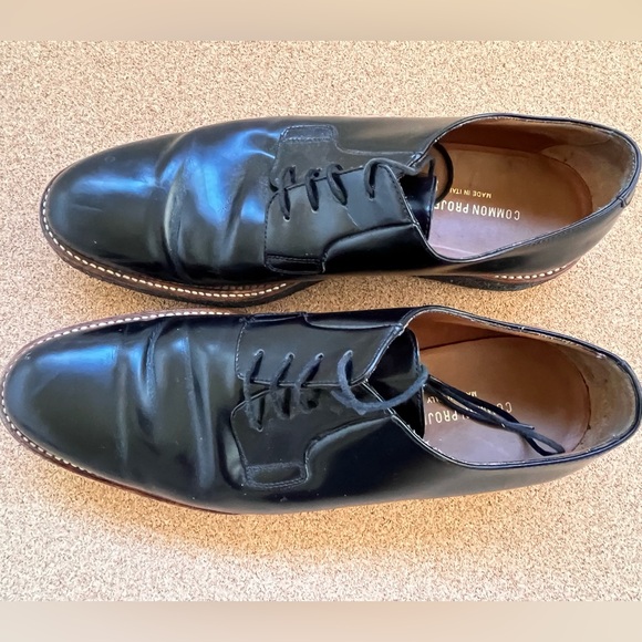 Common Projects Derby Shine Black size 42 - Picture 6 of 6